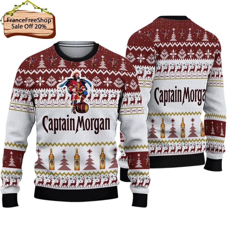 Captain Morgan Ugly Sweater, Christmas Gifts