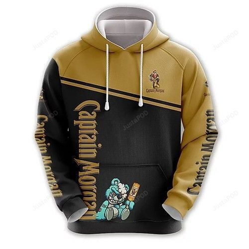 CAPTAIN MORGAN WHISKEY 3D All Over Print Hoodie, Zip Hoodie