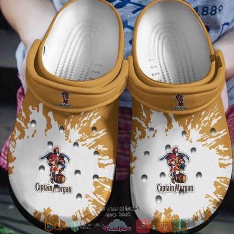 Captain Morgan Wine Crocs Crocband Clogs Shoes Comfortable For Men Women and Kids