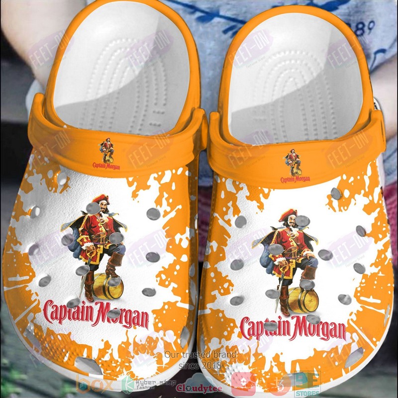 Captain Morgan Wine Crocs Crocband Clogs Shoes Comfortable For Men Women and Kids
