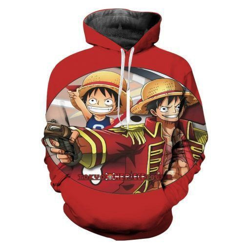 Captain One Piece 3D All Over Print Hoodie, Zip Hoodie