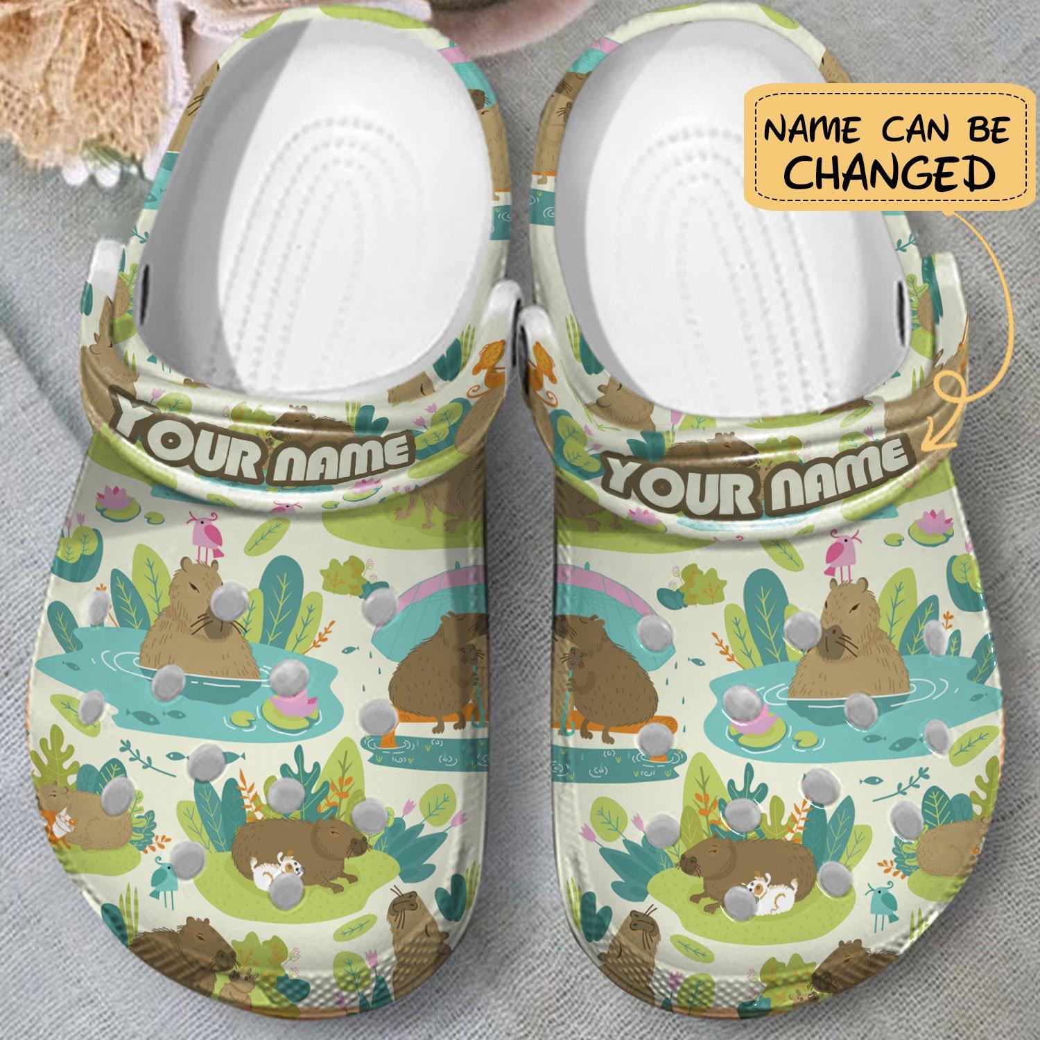 Capybara Crocs Crocband Clogs Shoes Comfortable For Men Women and Kids - Image 2