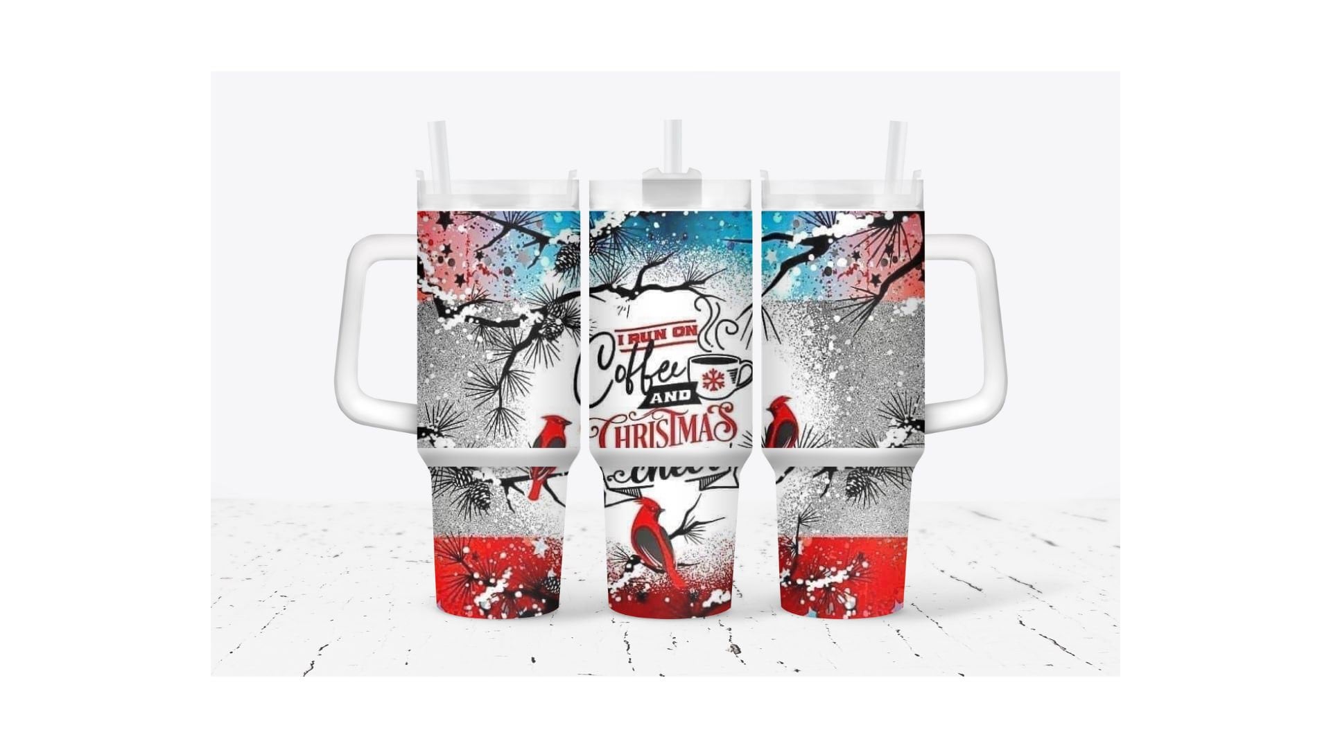 Cardinal Christmas Custom Stanley Cup 40 oz 30 oz Tumbler With HandleTVC2301932