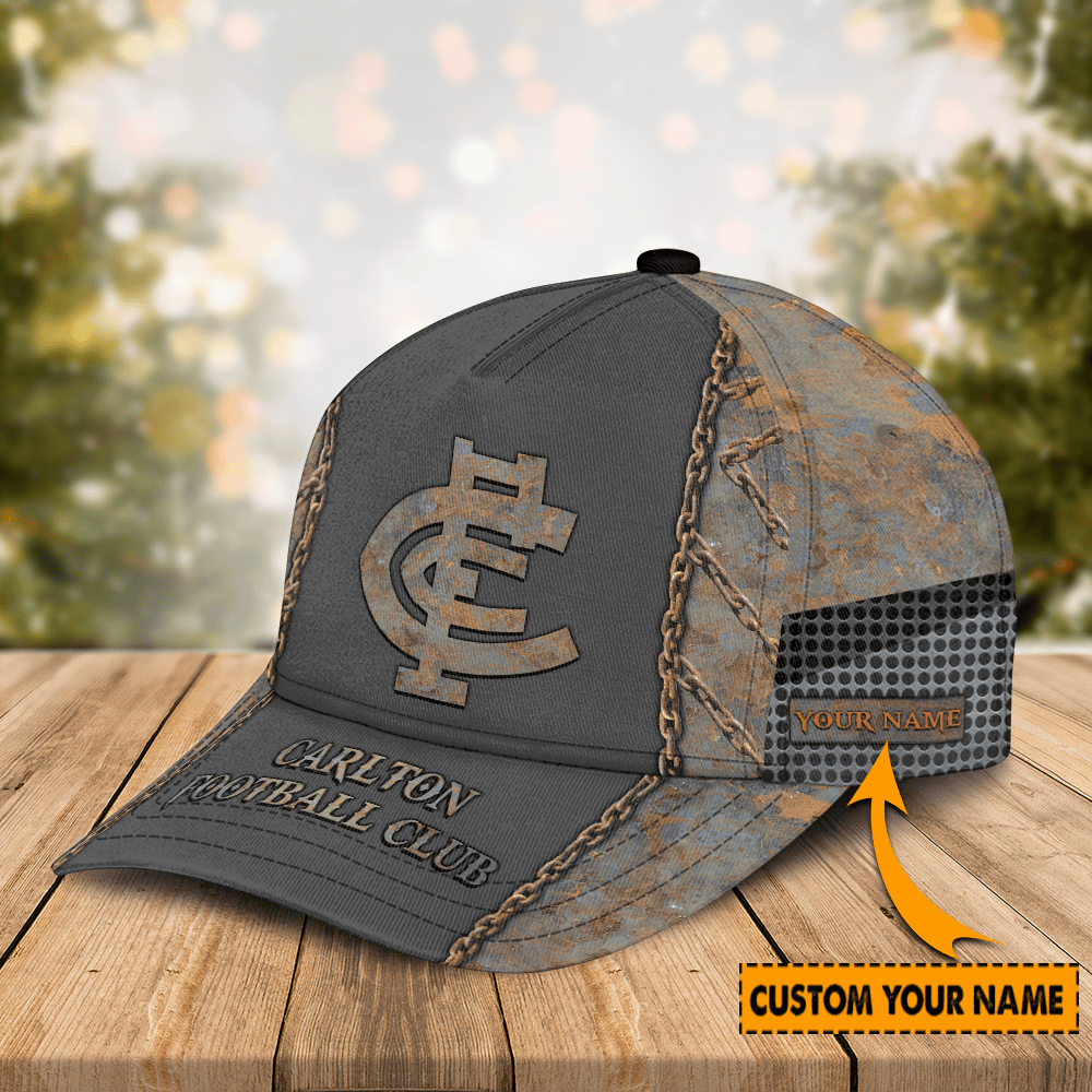 Carlton Blues AFL Personalized Classic Cap For Fan Baseball Cap Classic Trucker Hats Custom Hats Gifts For Men & Women