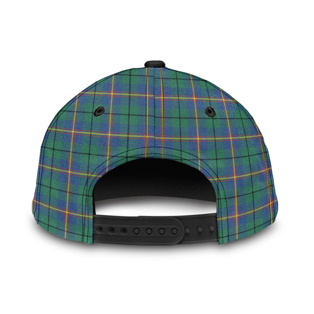 Carmichael Ancient Tartan Baseball Cap, Tartan Plaid Cap with Family Crest K23 Trucker Hats Custom Hats Gifts For Men & Women