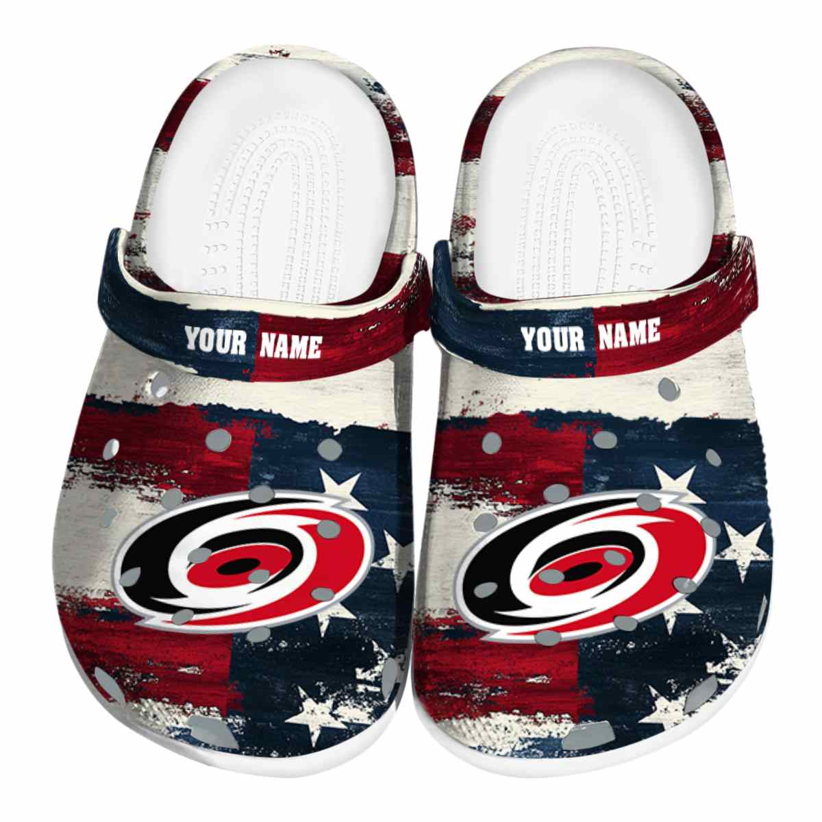 Carolina Hurricanes NHL Sport Crocs Crocband Clogs Shoes Comfortable For Men Women and Kids
