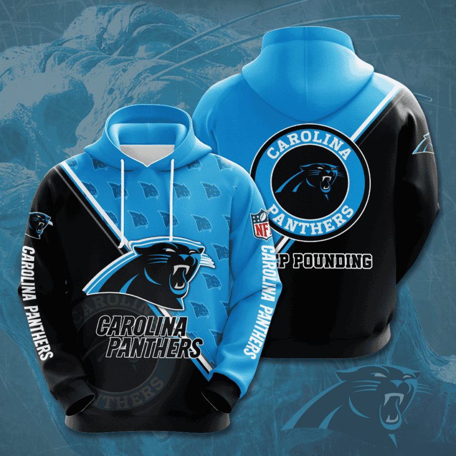 Carolina Panthers 3D All Over Print Hoodie, Zip Hoodie