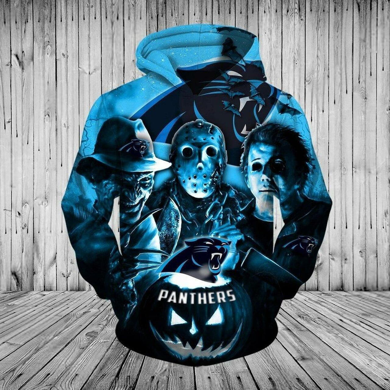 Carolina Panthers 3D All Over Print Hoodie, Zip Hoodie