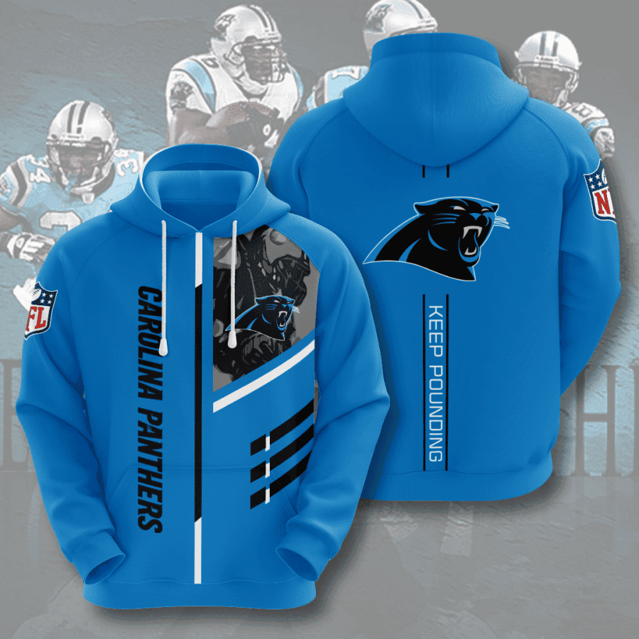 Carolina Panthers 3D All Over Print Hoodie, Zip Hoodie