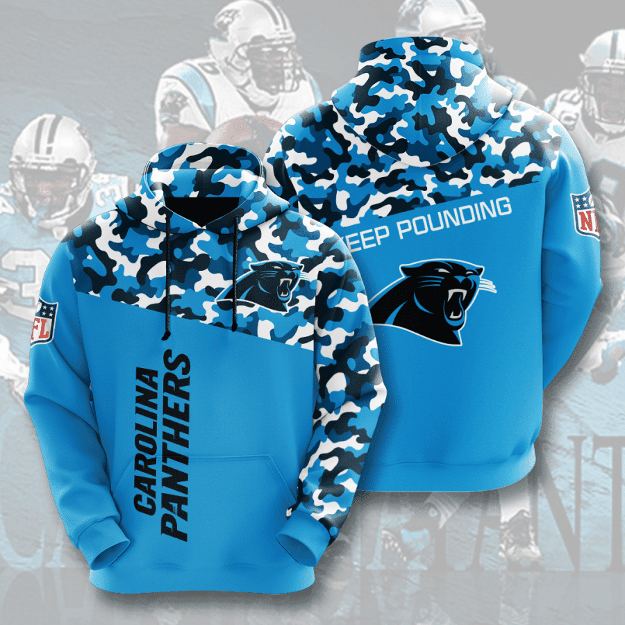 Carolina Panthers 3D All Over Print Hoodie, Zip Hoodie