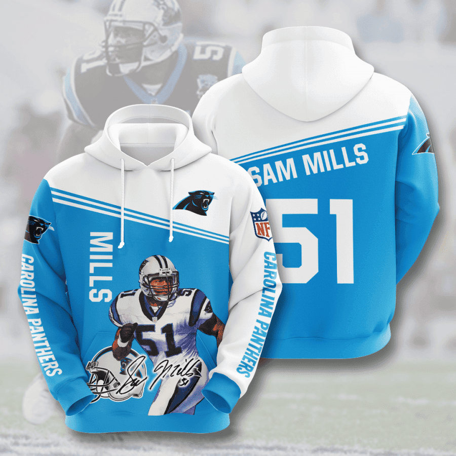 Carolina Panthers 3D All Over Print Hoodie, Zip Hoodie