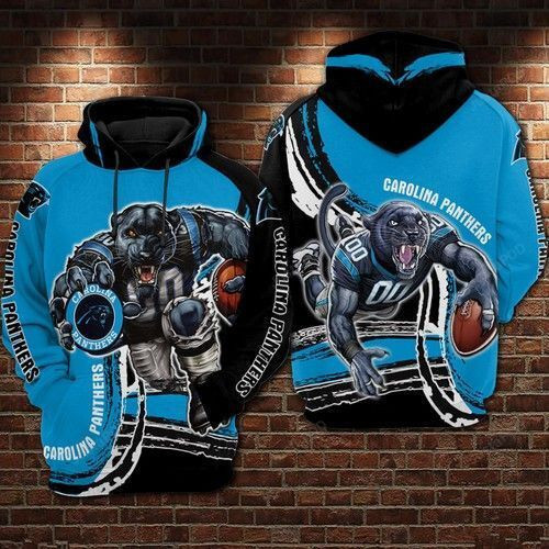 Carolina Panthers 3D All Over Print Hoodie, Zip Hoodie