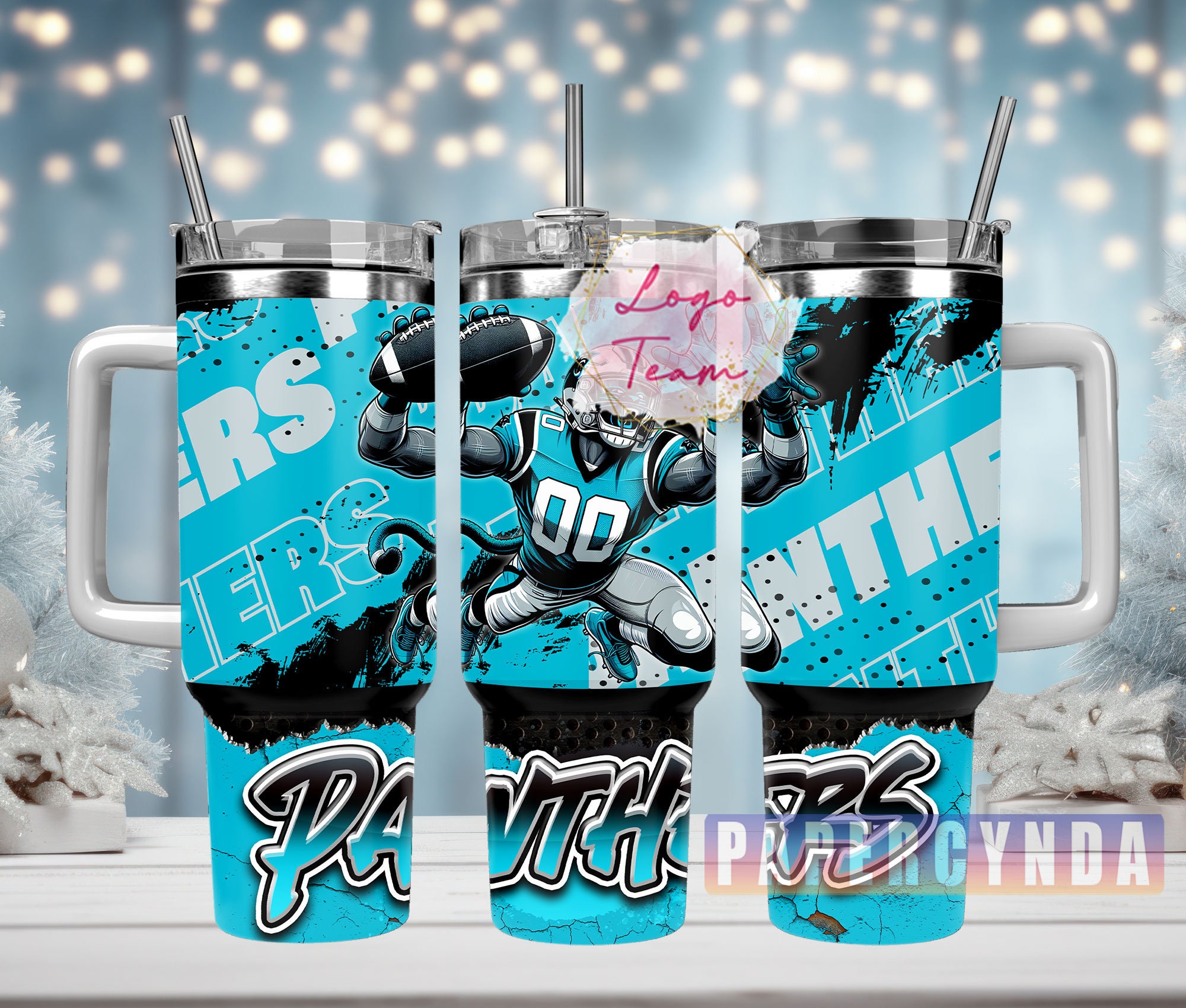 Carolina Panthers Custom Stanley Cup 40 oz 30 oz Tumbler With HandleTVC2301834