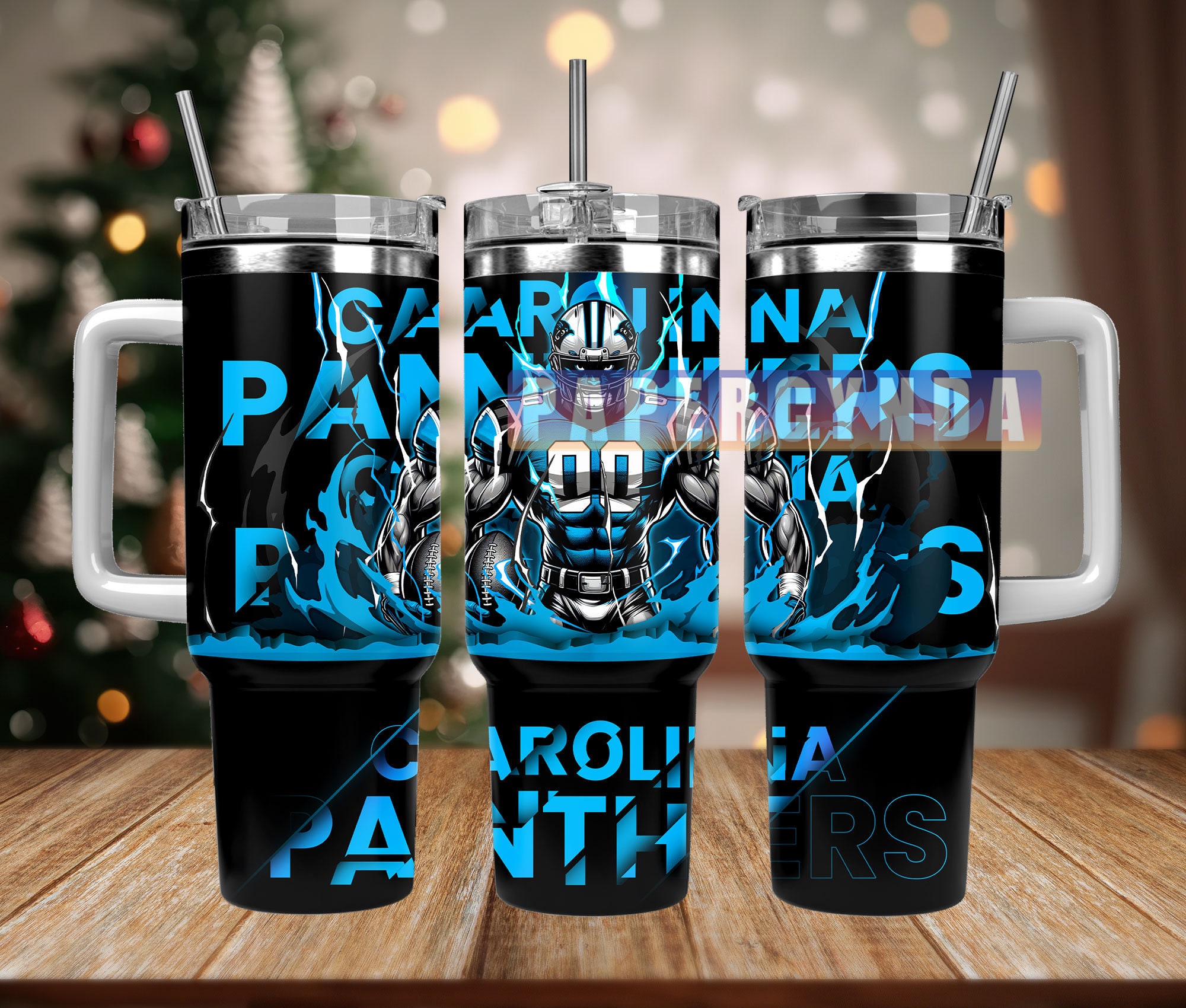 Carolina Panthers Custom Stanley Cup 40 oz 30 oz Tumbler With HandleTVC2301843