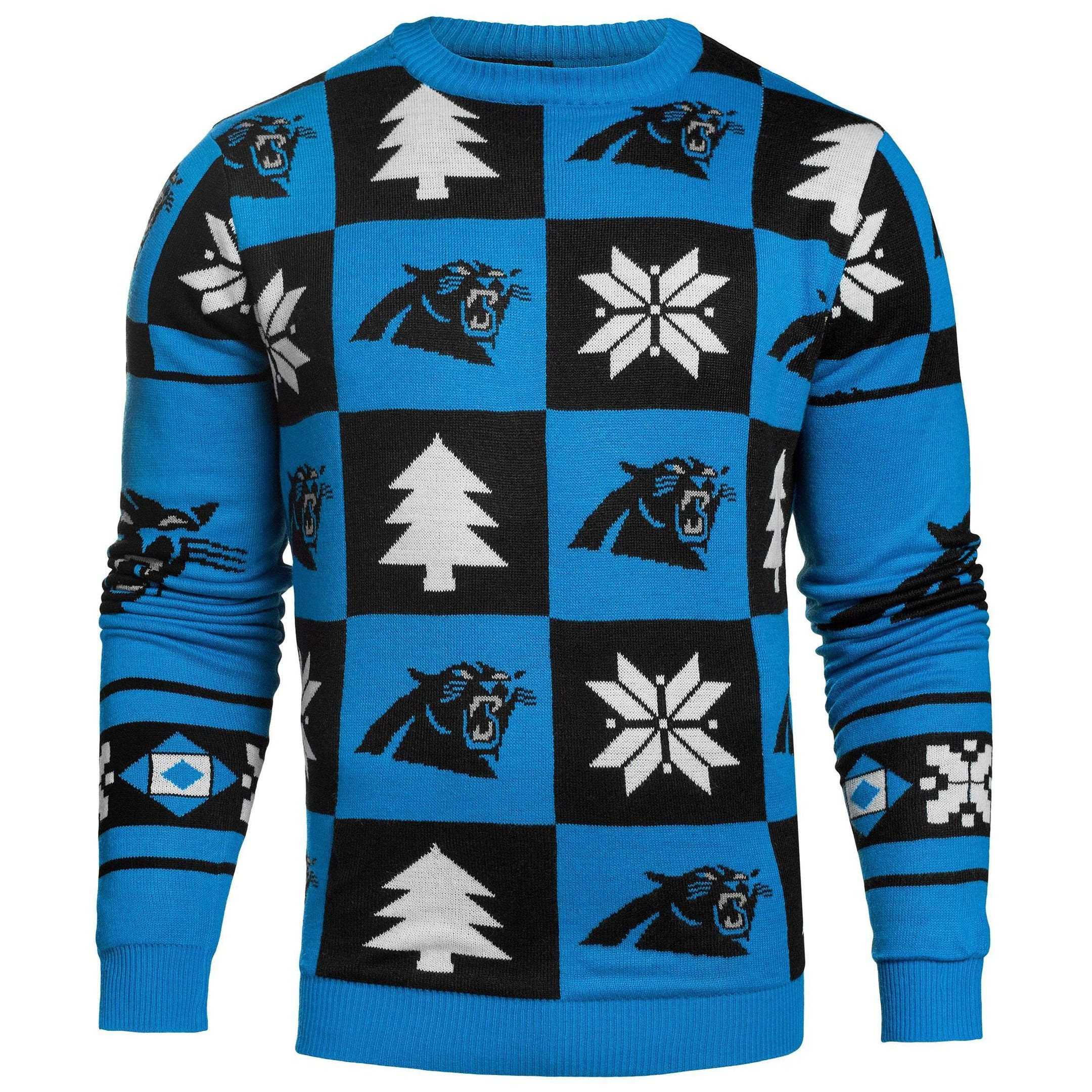 Carolina Panthers Forever Ugly Christmas Sweater Adult 3D Funny Matching for family