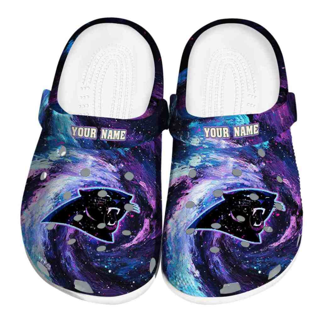 Carolina Panthers Galaxy Swirl ClogTVC1801930