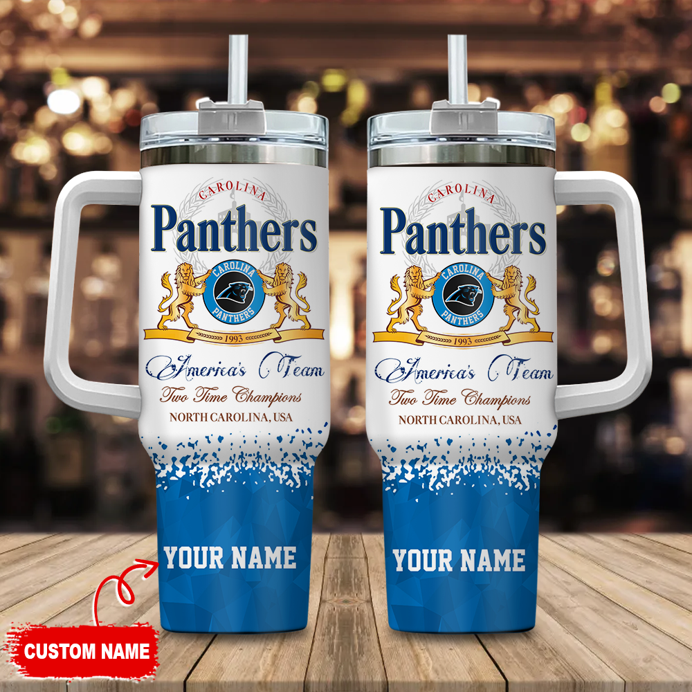 Carolina Panthers NFL Champions Modelo Custom Stanley Cup 40 oz 30 oz Tumbler With HandleTVC2301112