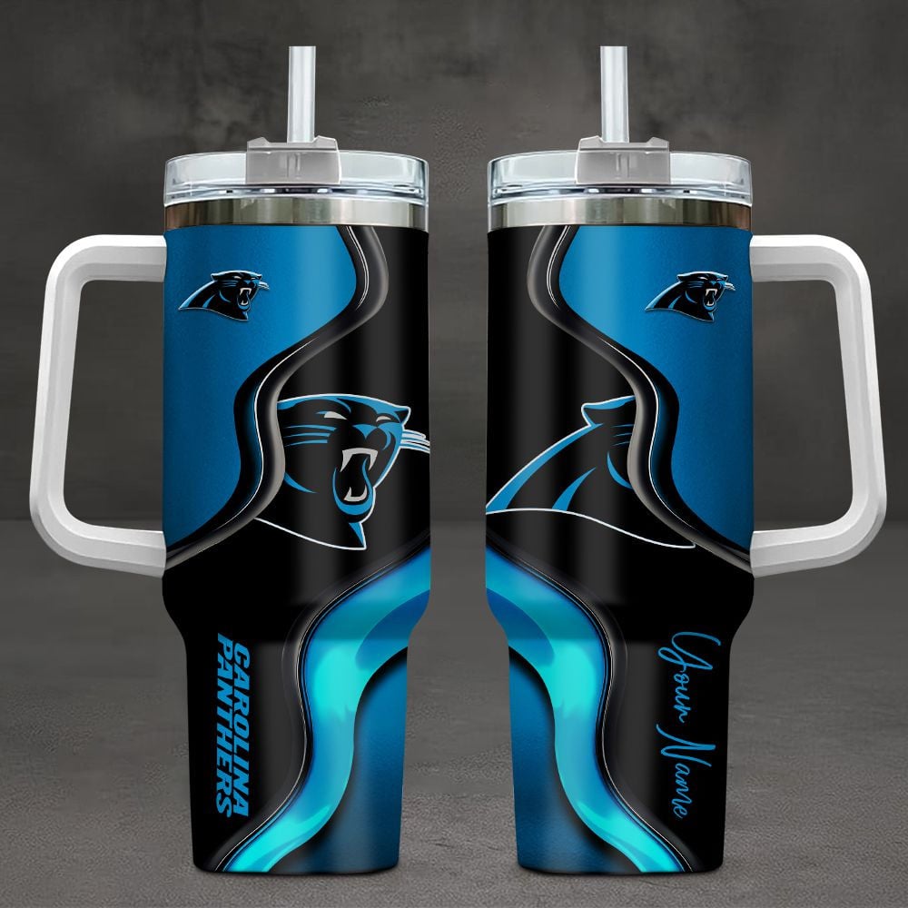 Carolina Panthers NFL Custom Stanley Cup 40 oz 30 oz Tumbler With HandleTVC2301100