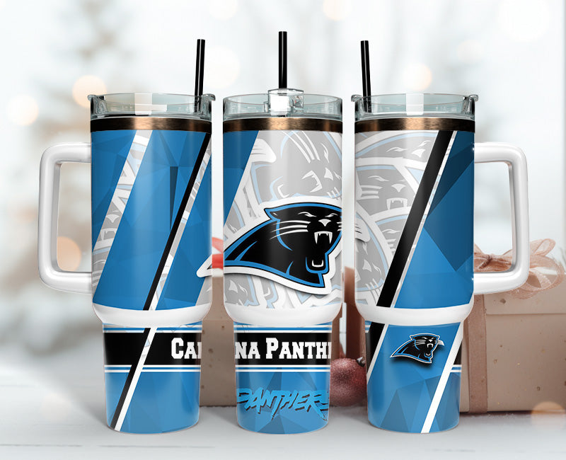 Carolina Panthers NFL Custom Stanley Cup 40 oz 30 oz Tumbler With HandleTVC2301140