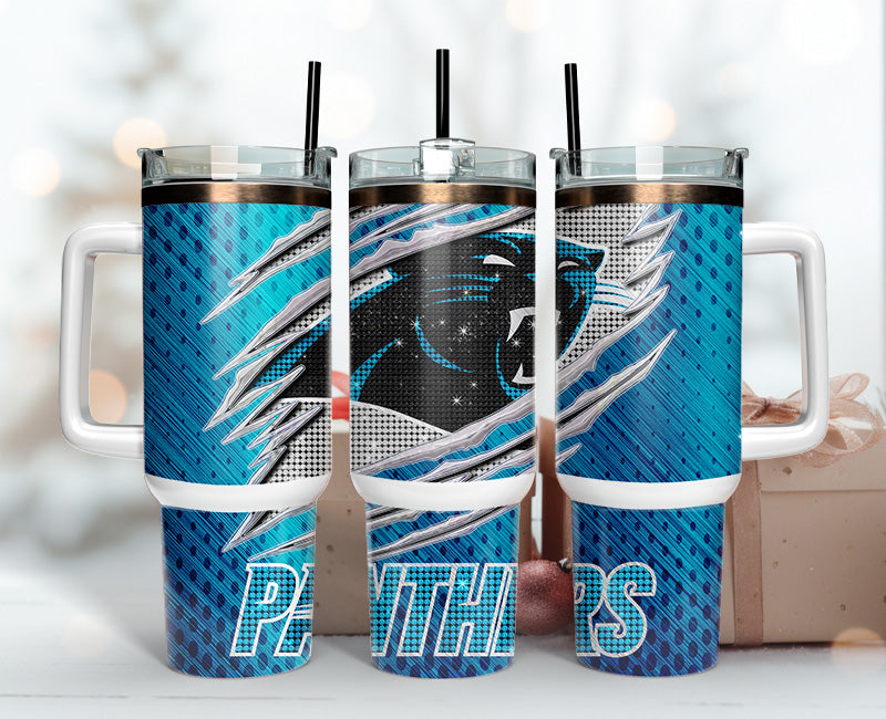 Carolina Panthers NFL Custom Stanley Cup 40 oz 30 oz Tumbler With HandleTVC2301141