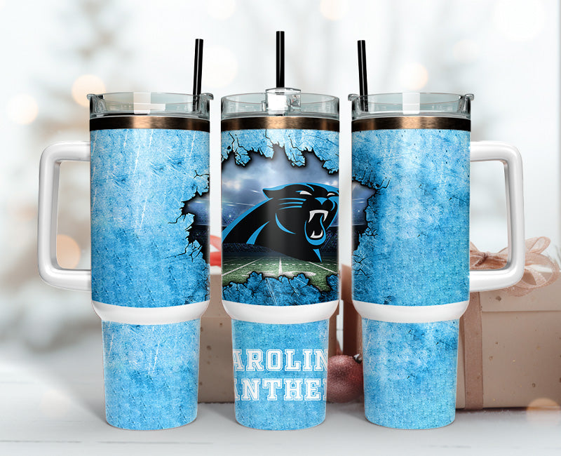Carolina Panthers NFL Custom Stanley Cup 40 oz 30 oz Tumbler With HandleTVC2301146