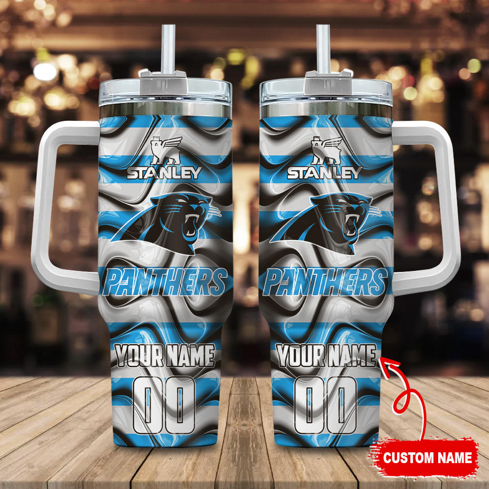 Carolina Panthers NFL Custom Stanley Cup 40 oz 30 oz Tumbler With HandleTVC230170