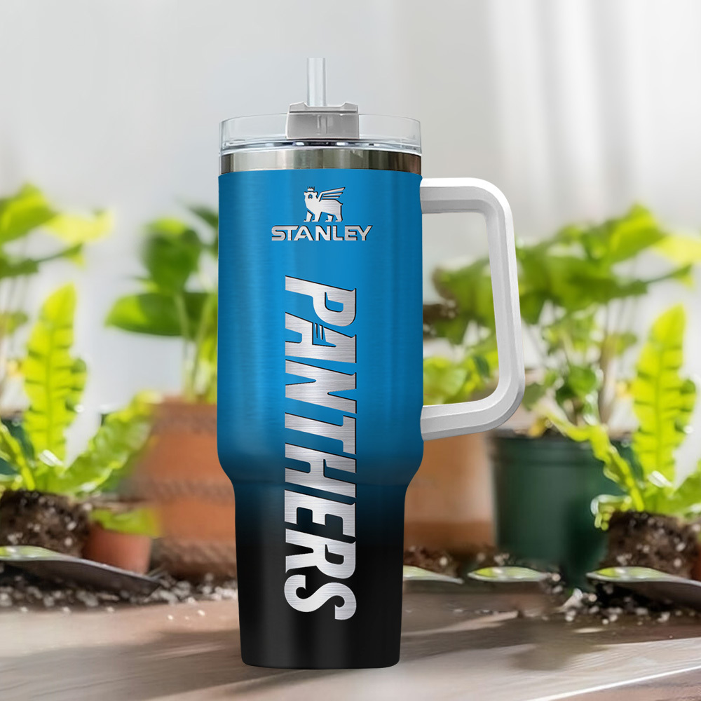 Carolina Panthers NFL Custom Stanley Cup 40 oz 30 oz Tumbler With HandleTVC230179 - Image 2