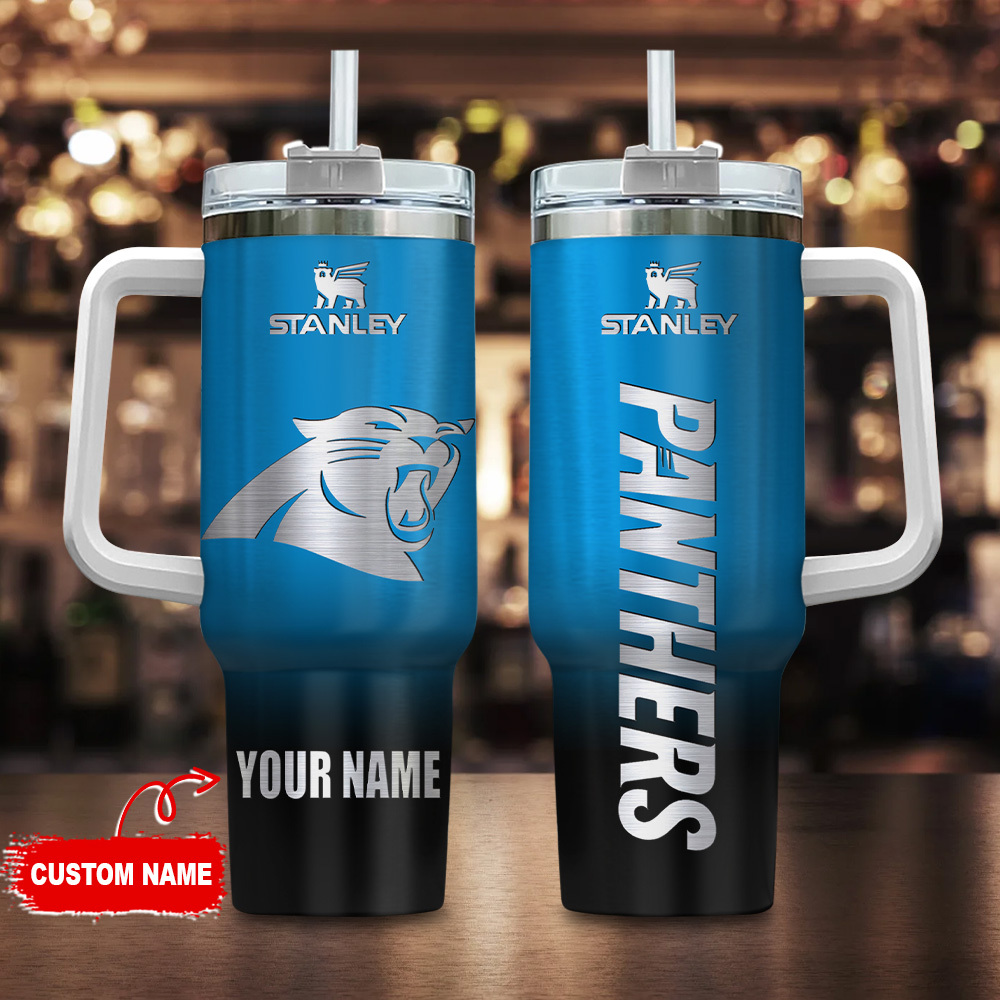 Carolina Panthers NFL Custom Stanley Cup 40 oz 30 oz Tumbler With HandleTVC230179