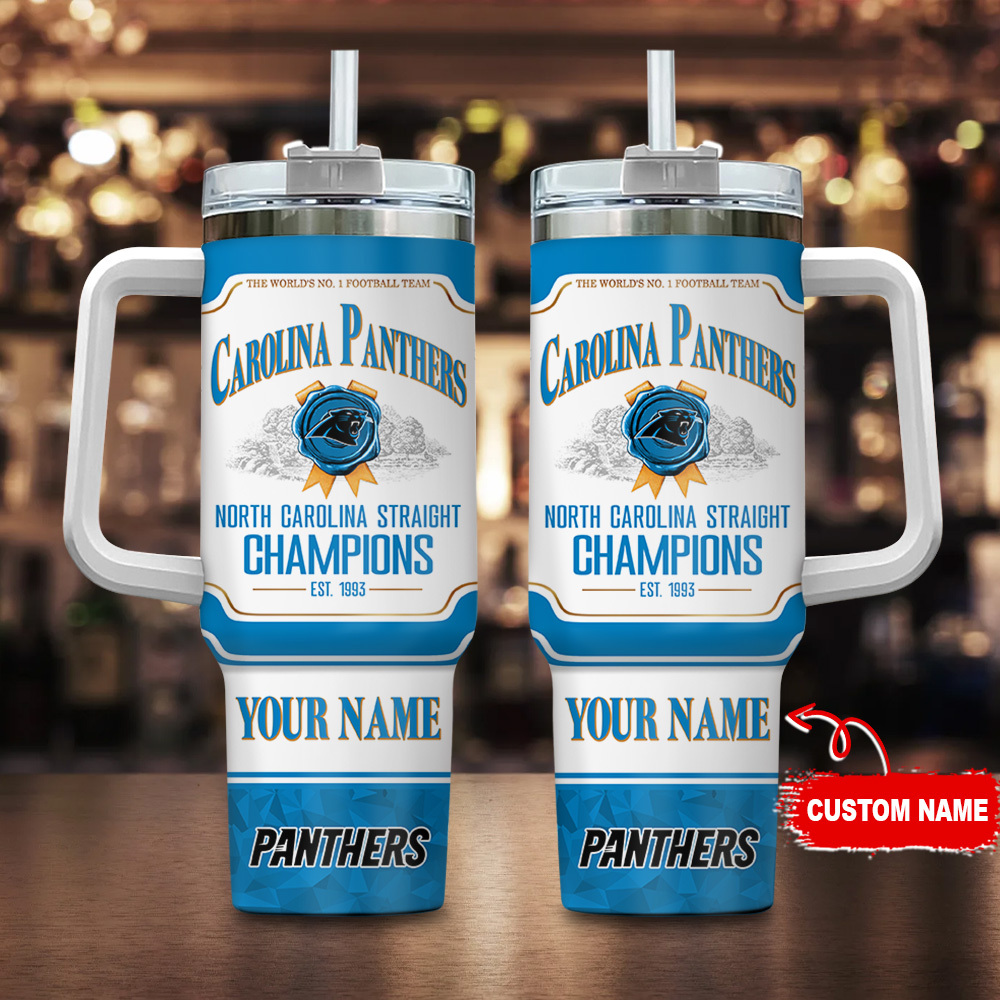 Carolina Panthers NFL Jim Beam Custom Stanley Cup 40 oz 30 oz Tumbler With HandleTVC230125