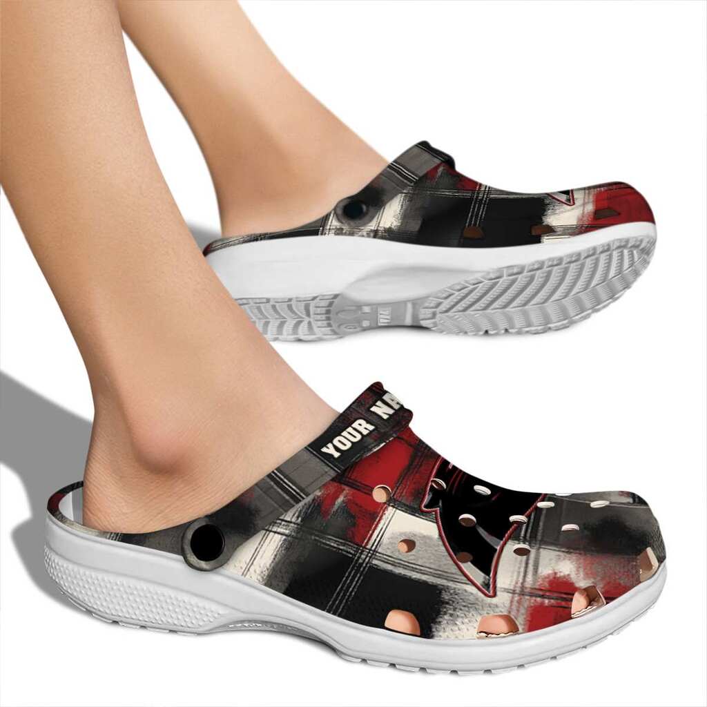 Carolina Panthers Plaid Fusion ClogTVC1801934 - Image 2