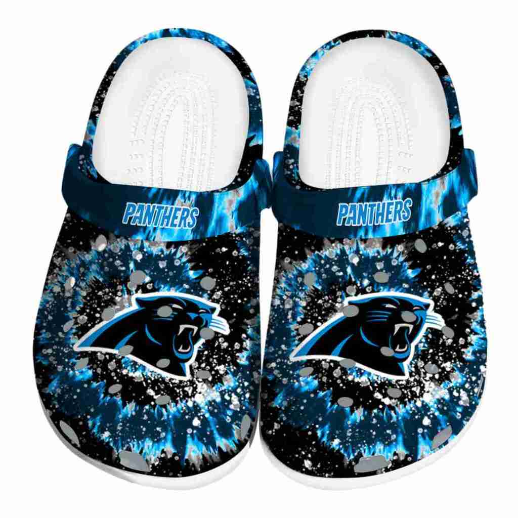 Carolina Panthers Radiant Burst Effect ClogTVC180103