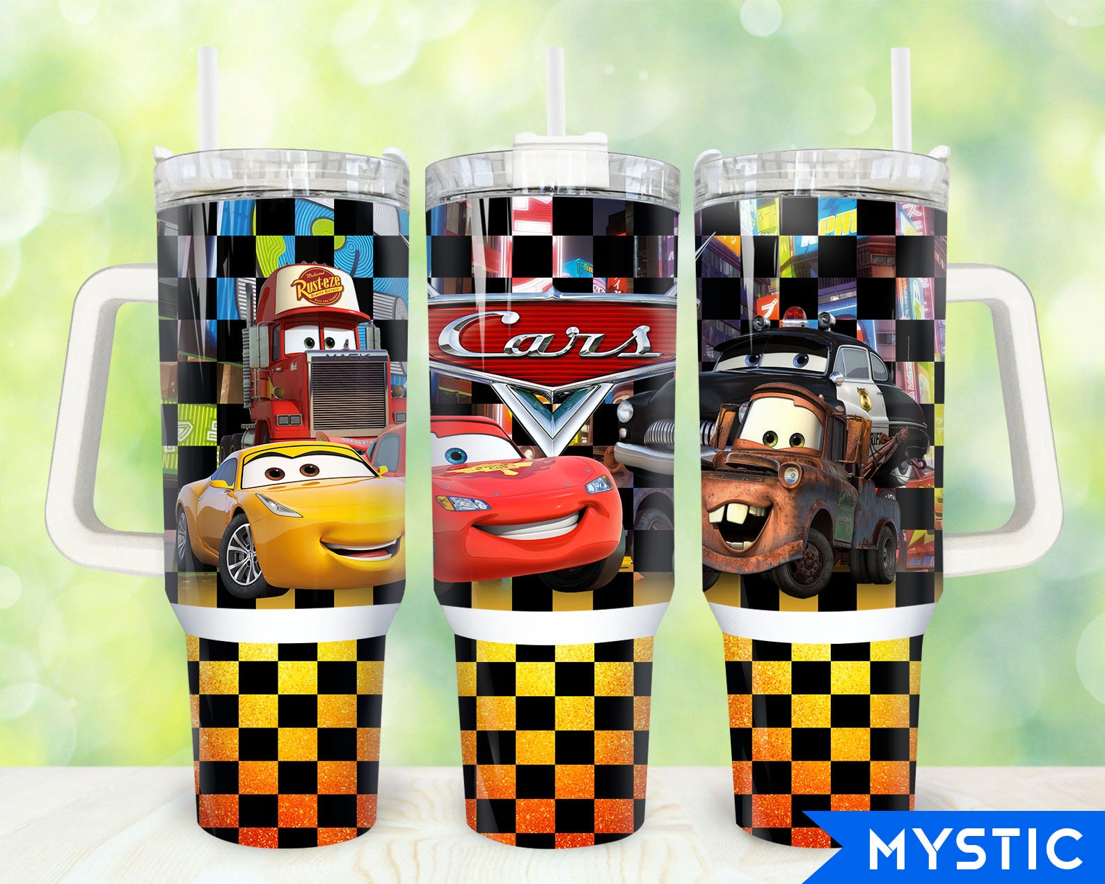 Cars Disney Cartoon Custom Stanley Cup 40 oz 30 oz Tumbler With HandleTVC2301919