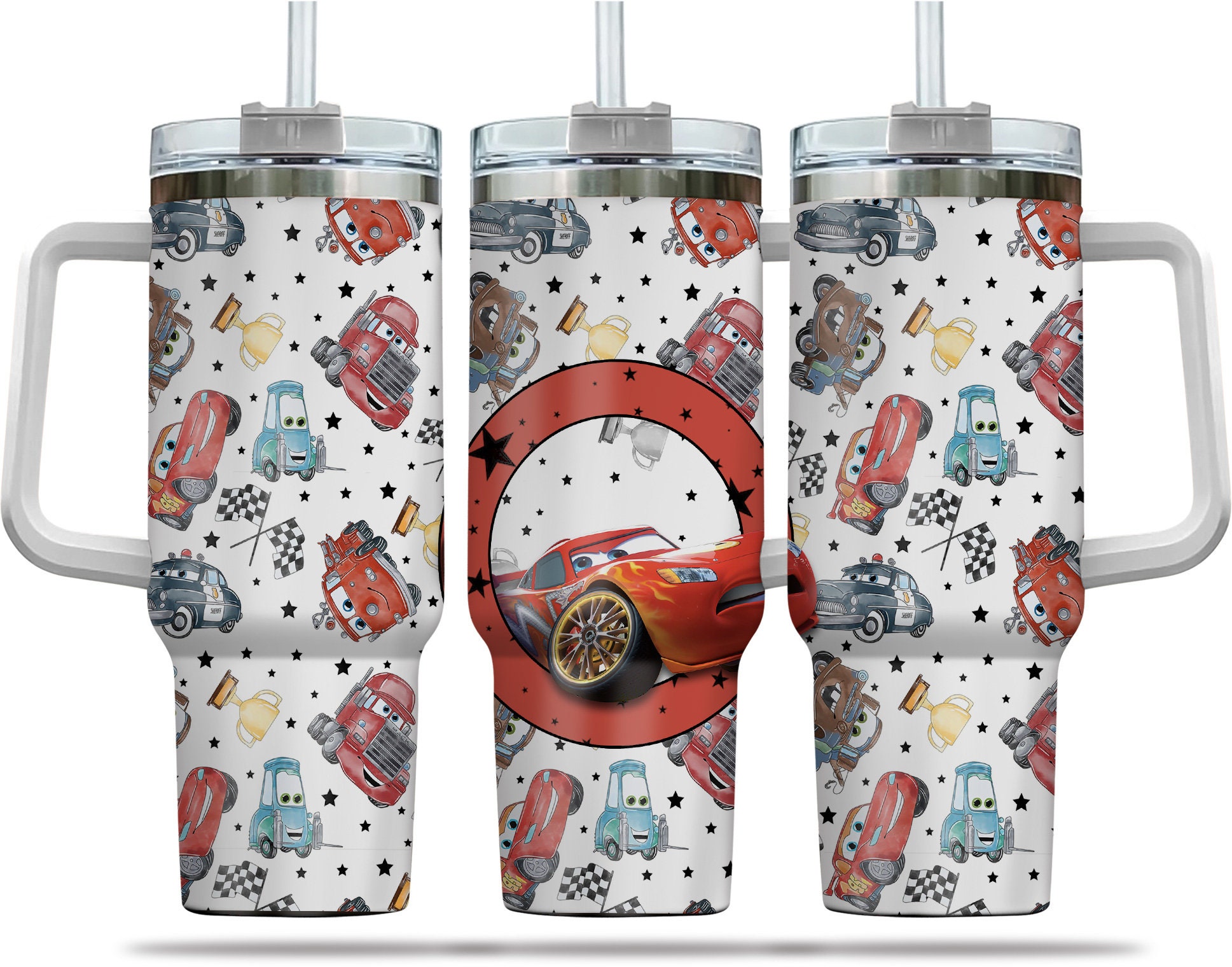 Cars Disney Cartoon Custom Stanley Cup 40 oz 30 oz Tumbler With HandleTVC2301973