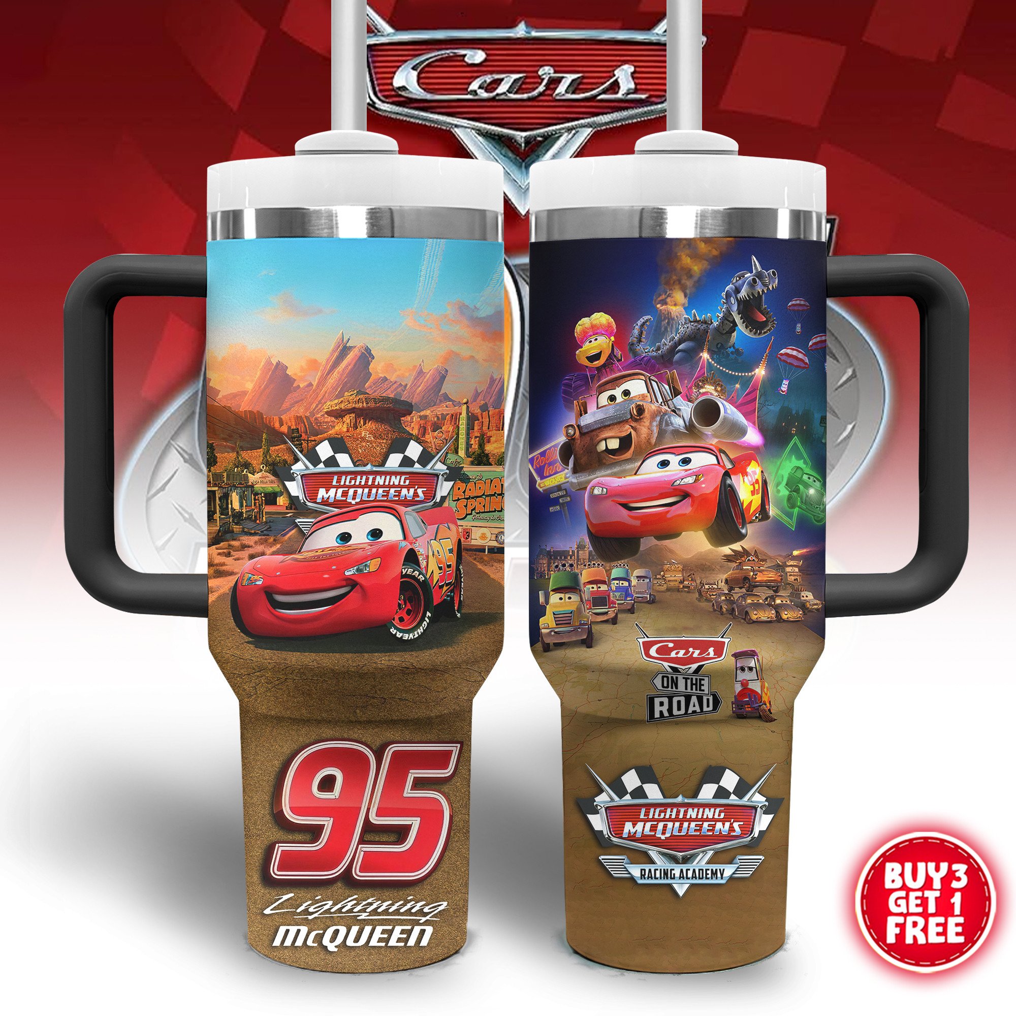 Cars On The Road TV Series Custom Stanley Cup 40 oz 30 oz Tumbler With HandleTVC2301801