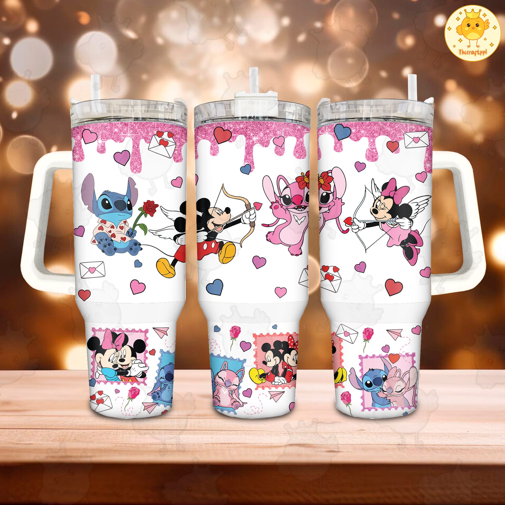 Cartoon Characters Disney Cartoon Custom Stanley Cup 40 oz 30 oz Tumbler With HandleTVC2301891