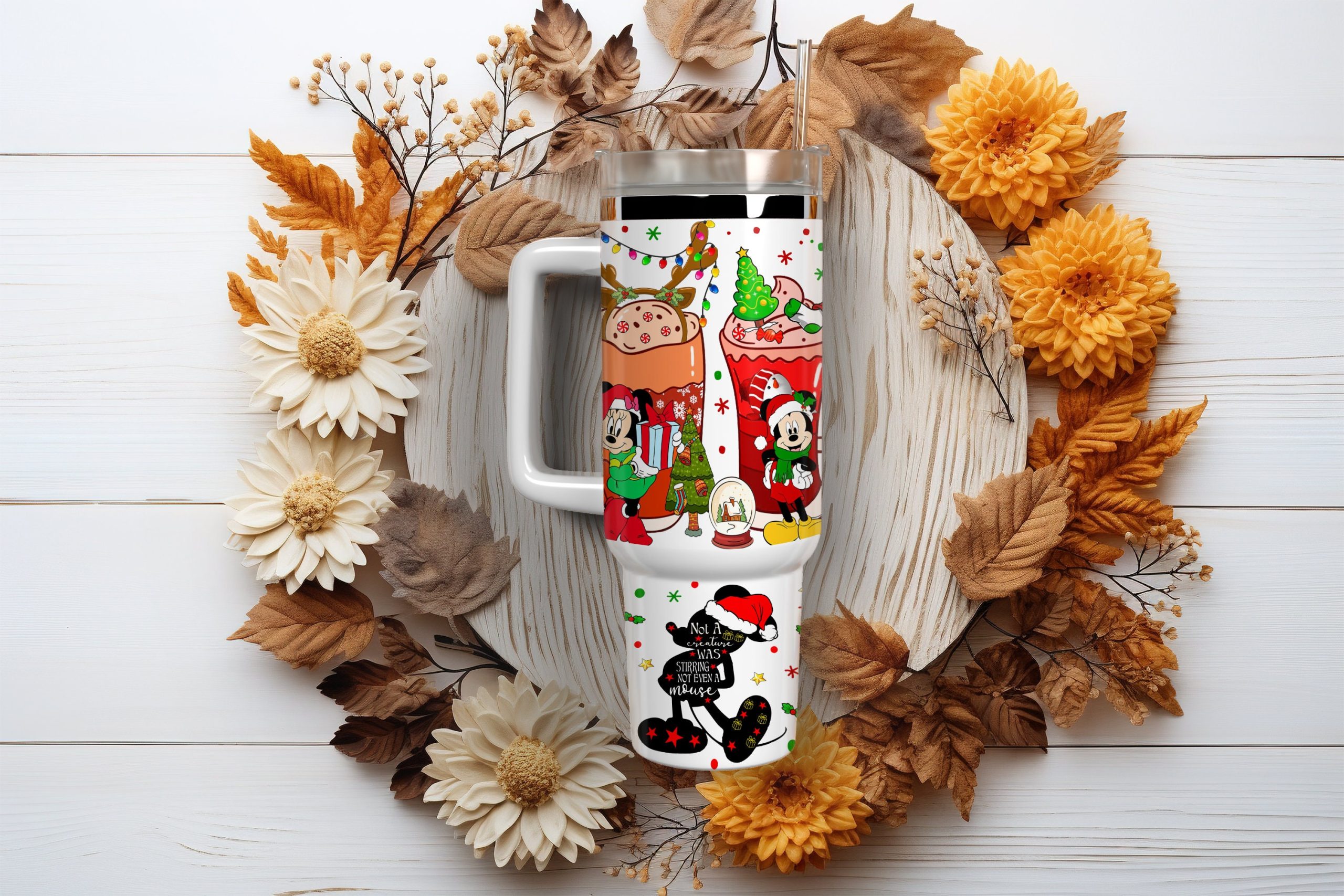 Cartoon Christmas Characters Custom Stanley Cup 40 oz 30 oz Tumbler With HandleTVC2301843 - Image 2