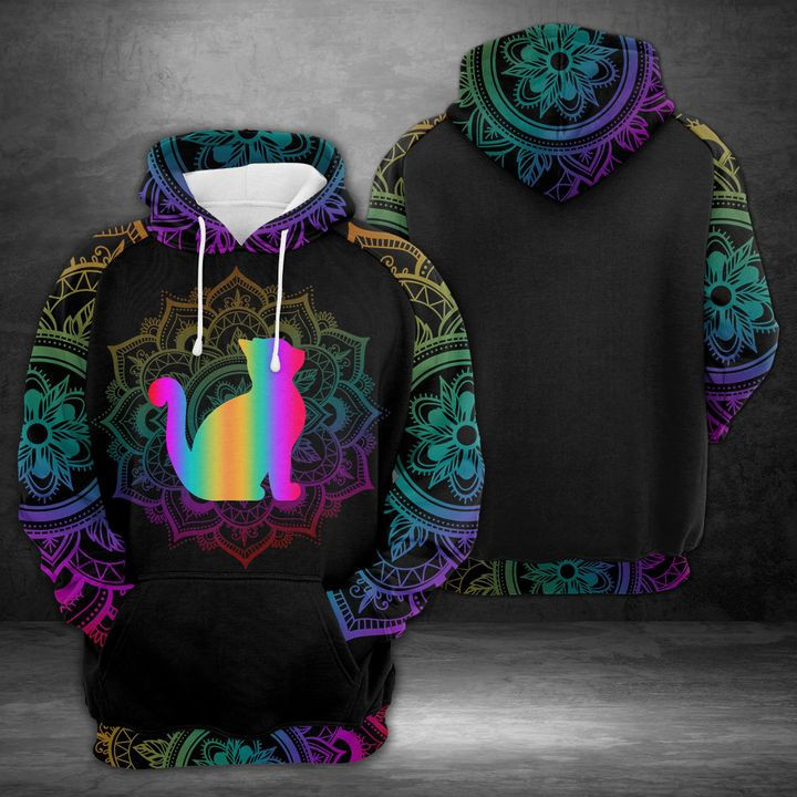 Cat 3D All Over Print Hoodie, Zip Hoodie