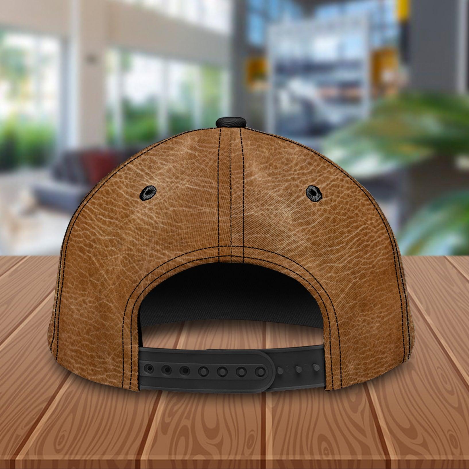 Cat Brown Curves Personalized Classic Cap, Personalized Gift for Cat Lovers, Cat Mom, Cat Dad Trucker Hats Custom Hats Gifts For Men & Women