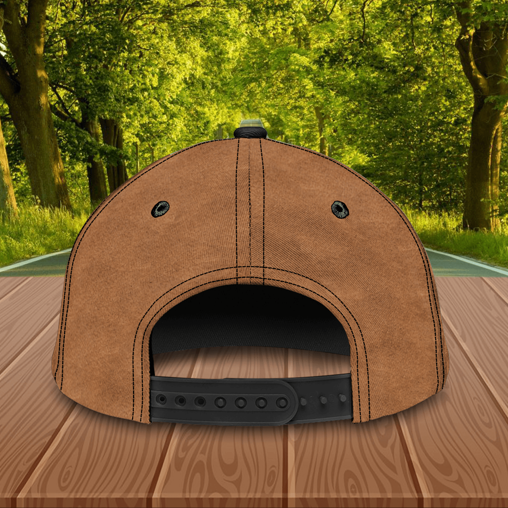 Cat Brown Paw And Flower Personalized Classic Cap, Personalized Gift for Cat Lovers, Cat Mom, Cat Dad Trucker Hats Custom Hats Gifts For Men & Women