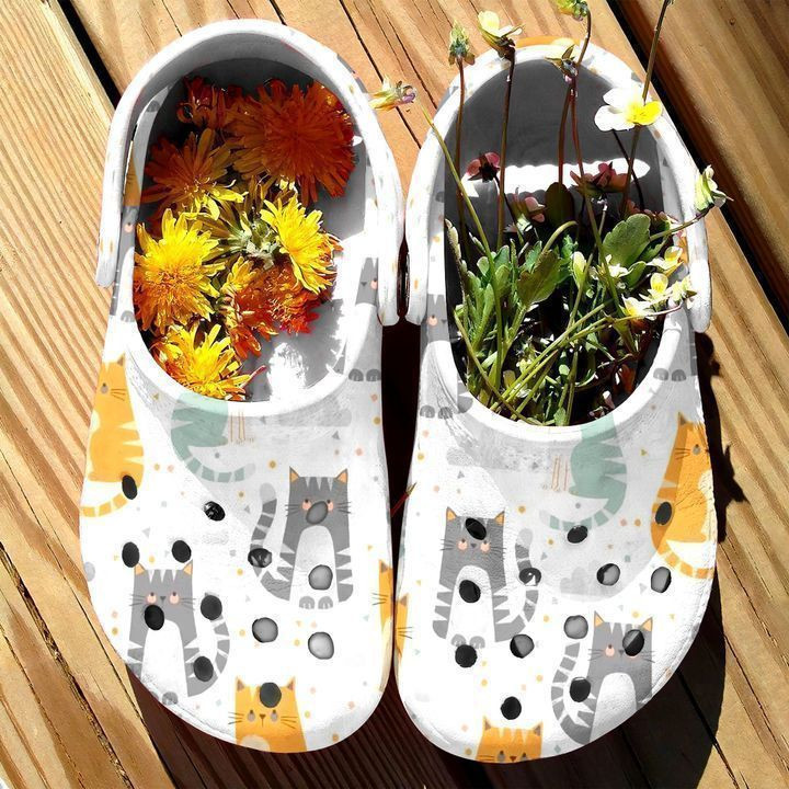 Cat Cats Are Cute Classic Clogs Shoes