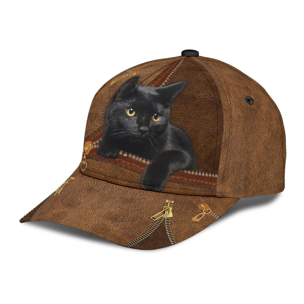 Cat Classic Cap, Gift for Cat Lovers, Cat Mom Trucker Hats Custom Hats Gifts For Men & Women