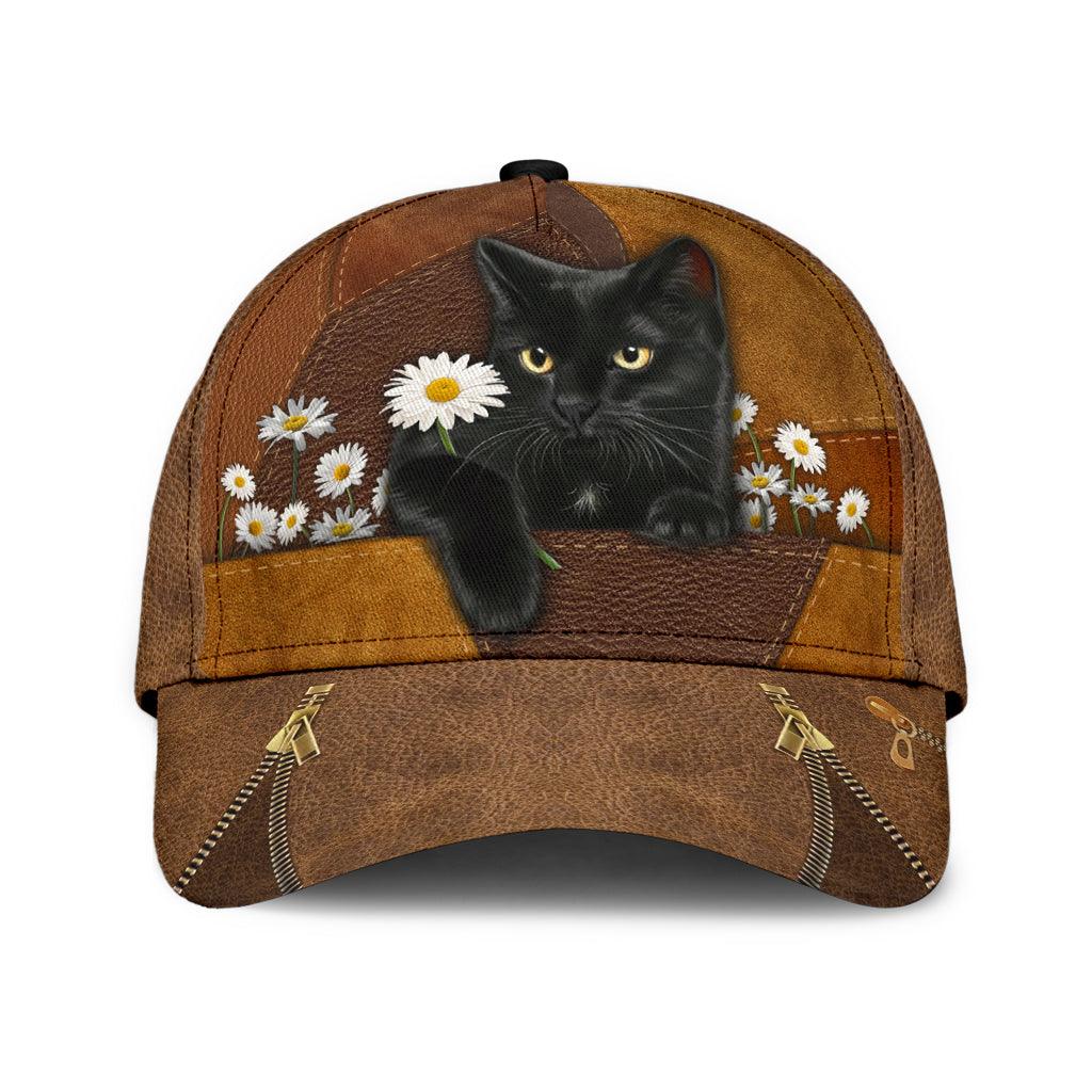 Cat Classic Cap, Gift for Cat Lovers, Cat Mom Trucker Hats Custom Hats Gifts For Men & Women