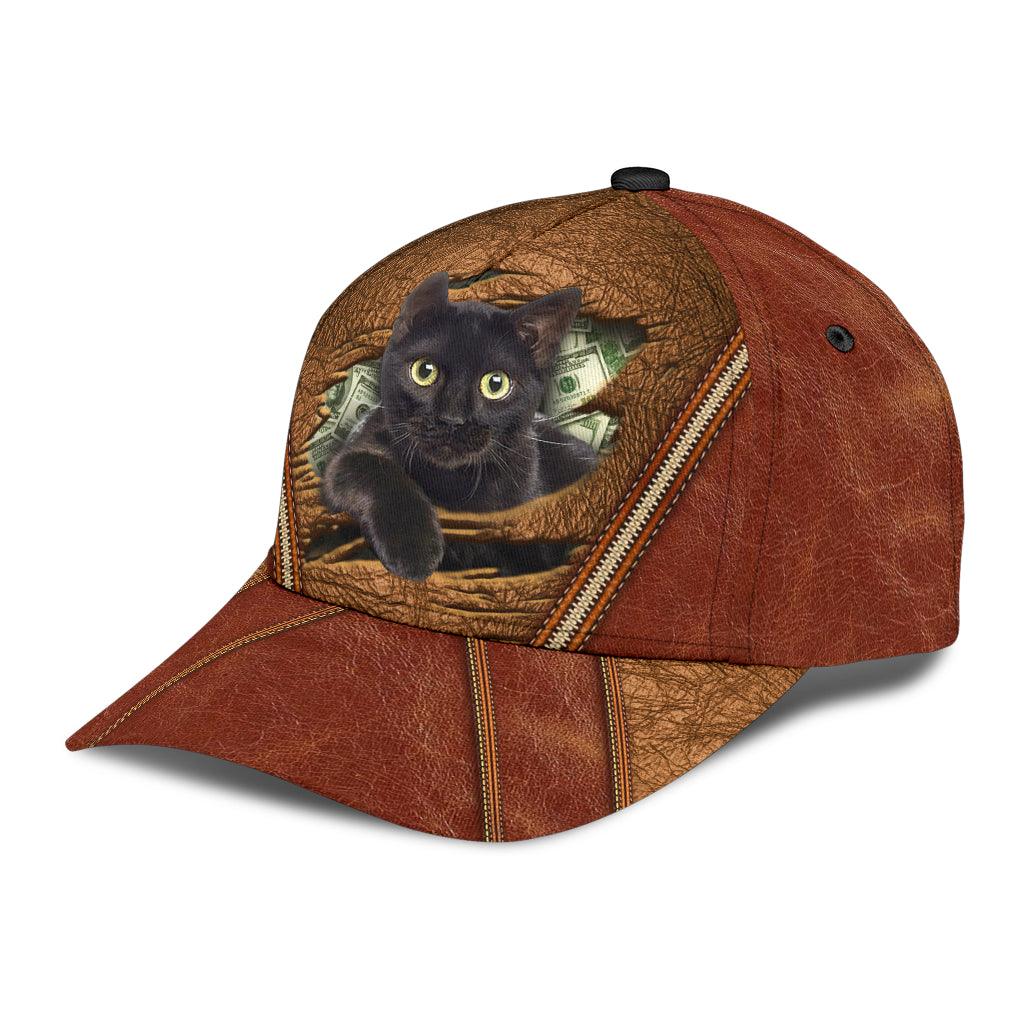 Cat Classic Cap, Gift for Cat Lovers, Cat Mom Trucker Hats Custom Hats Gifts For Men & Women