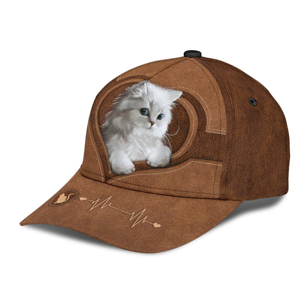 Cat Classic Cap, Gift for Cat Lovers, Cat Mom Trucker Hats Custom Hats Gifts For Men & Women