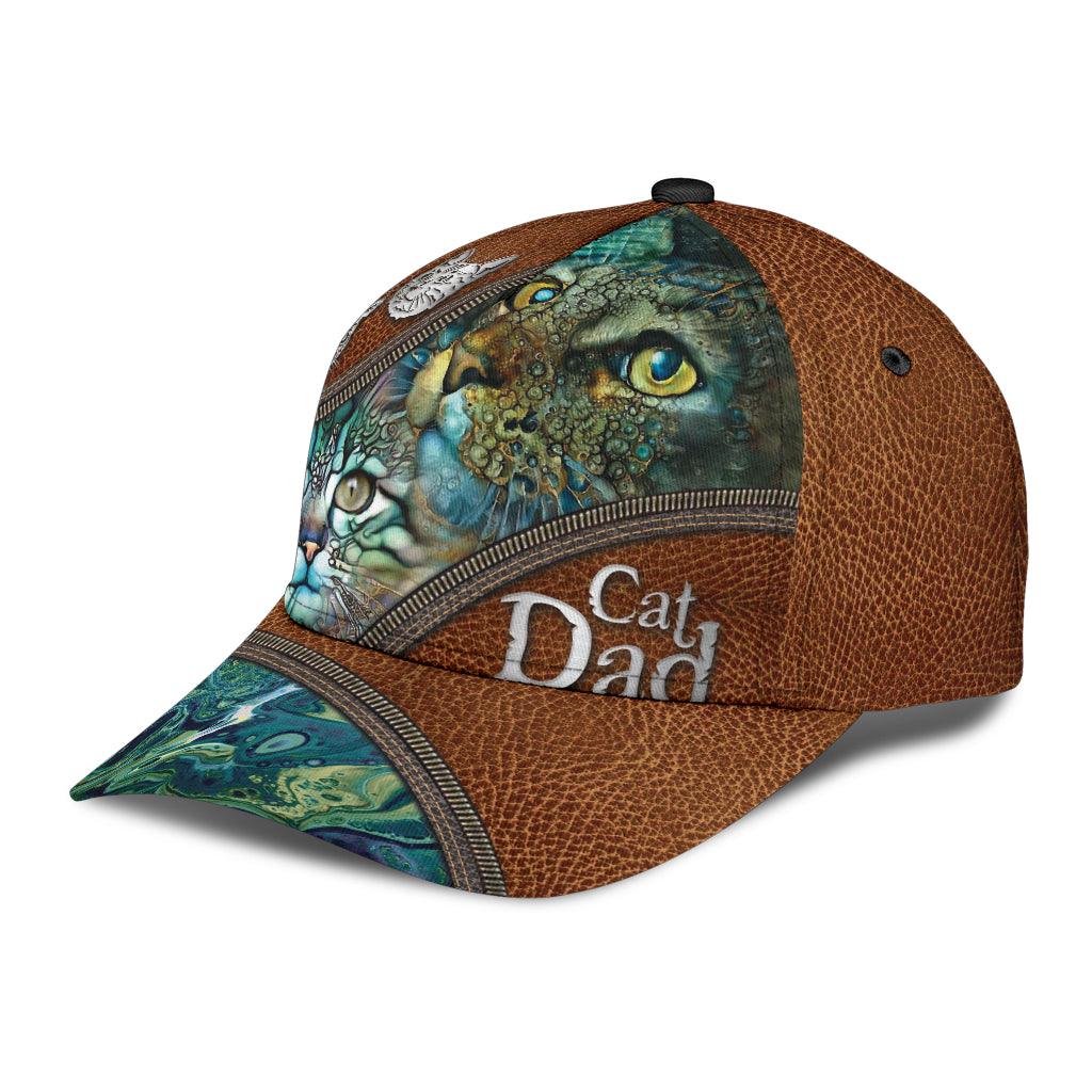 Cat Classic Cap, Gift for Cat Lovers, Cat Mom Trucker Hats Custom Hats Gifts For Men & Women