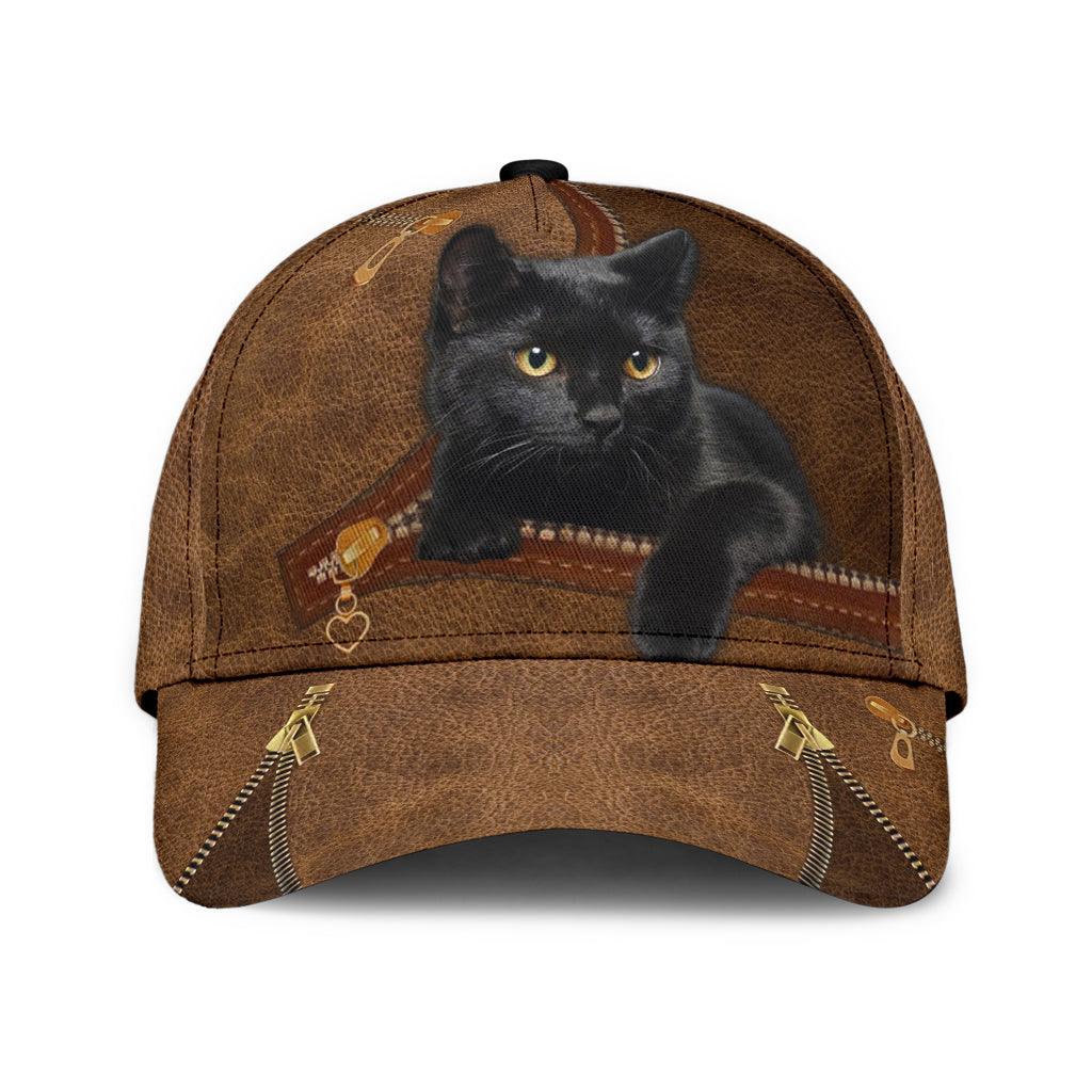 Cat Classic Cap, Gift for Cat Lovers, Cat Mom Trucker Hats Custom Hats Gifts For Men & Women