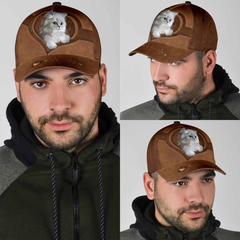 Cat Classic Cap, Gift for Cat Lovers, Cat Mom Trucker Hats Custom Hats Gifts For Men & Women