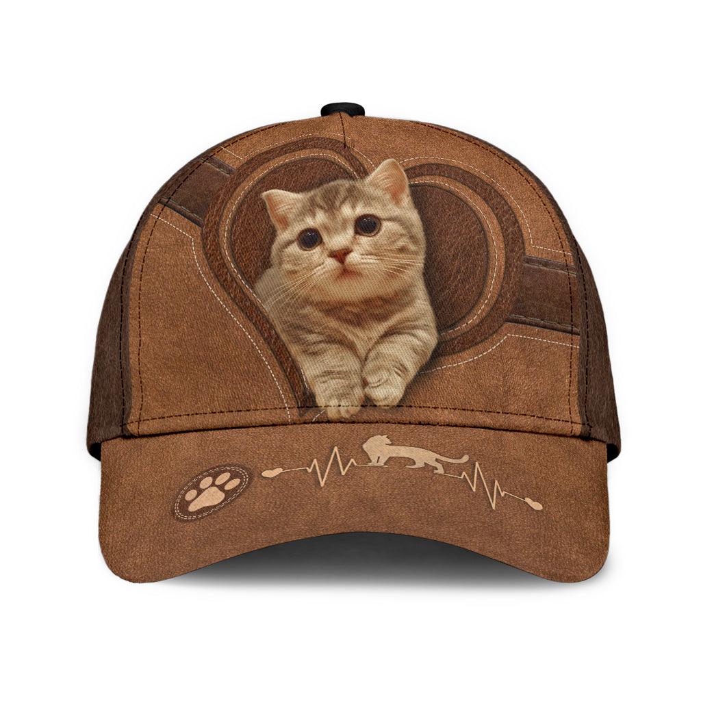 Cat Classic Cap, Gift for Cat Lovers, Cat Mom Trucker Hats Custom Hats Gifts For Men & Women