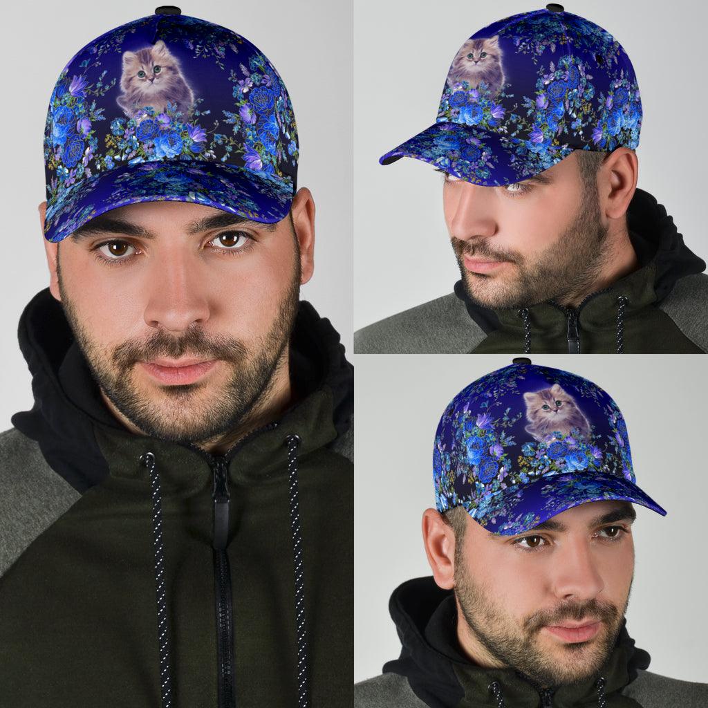 Cat Classic Cap, Gift for Cat Lovers, Cat Mom Trucker Hats Custom Hats Gifts For Men & Women