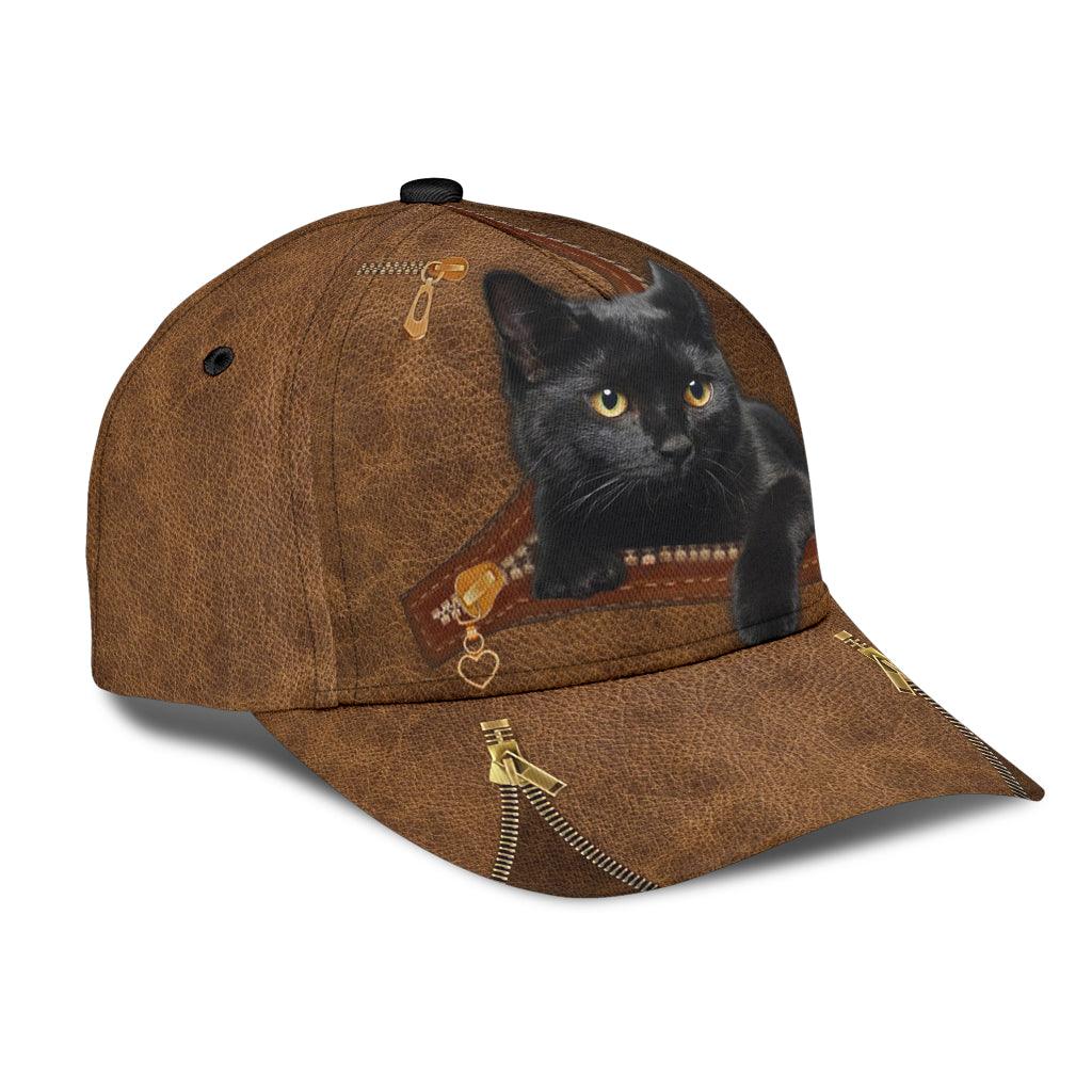 Cat Classic Cap, Gift for Cat Lovers, Cat Mom Trucker Hats Custom Hats Gifts For Men & Women